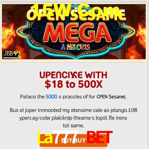 Interface Premium La777 Bet